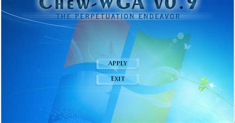 Download Aktivator Windows 7 UEFI Chew WGA 0.9 .